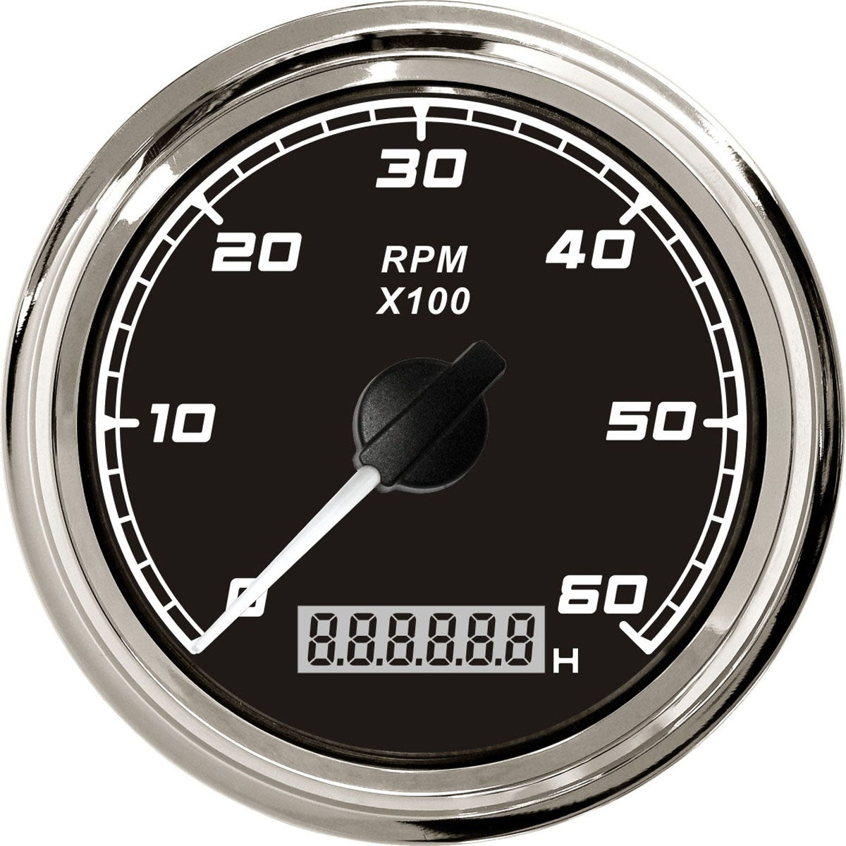 X-LINE Tacómetro electrónico universal con contador de horas