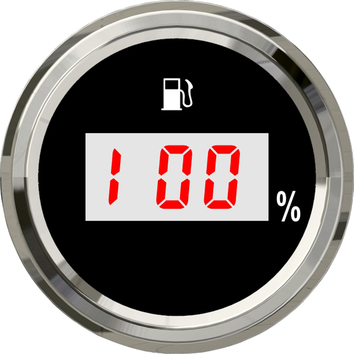 Indicador de combustible digital X-Line, diámetro exterior 59 mm