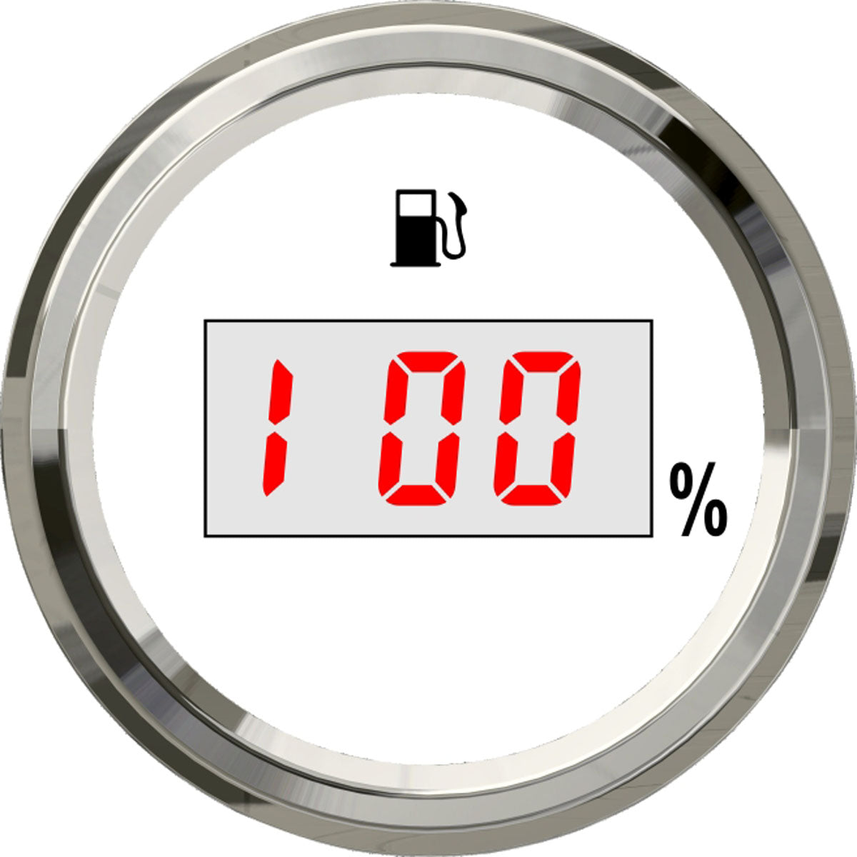 Indicador de combustible digital X-Line, diámetro exterior 59 mm