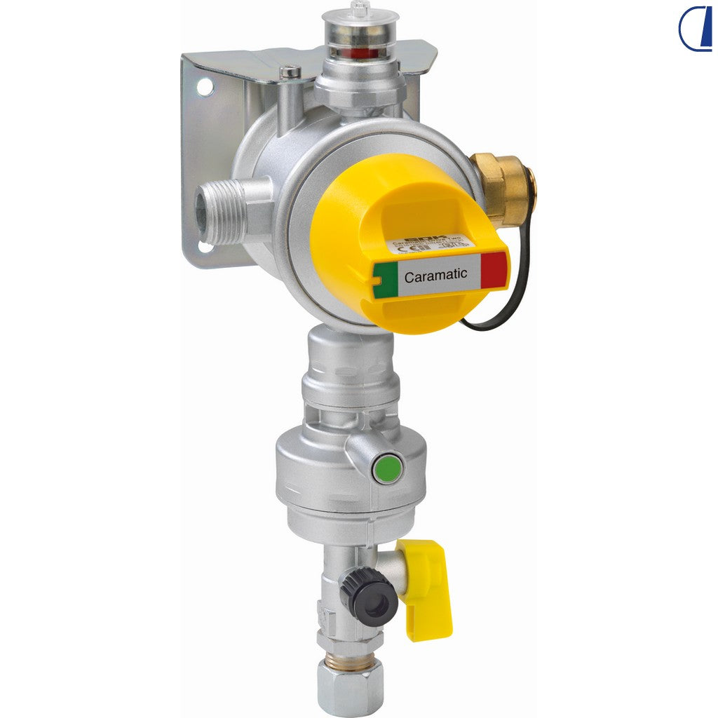 GOK Caramatic Drive Two regolatore di pressione 30 mbar montaggio verticale