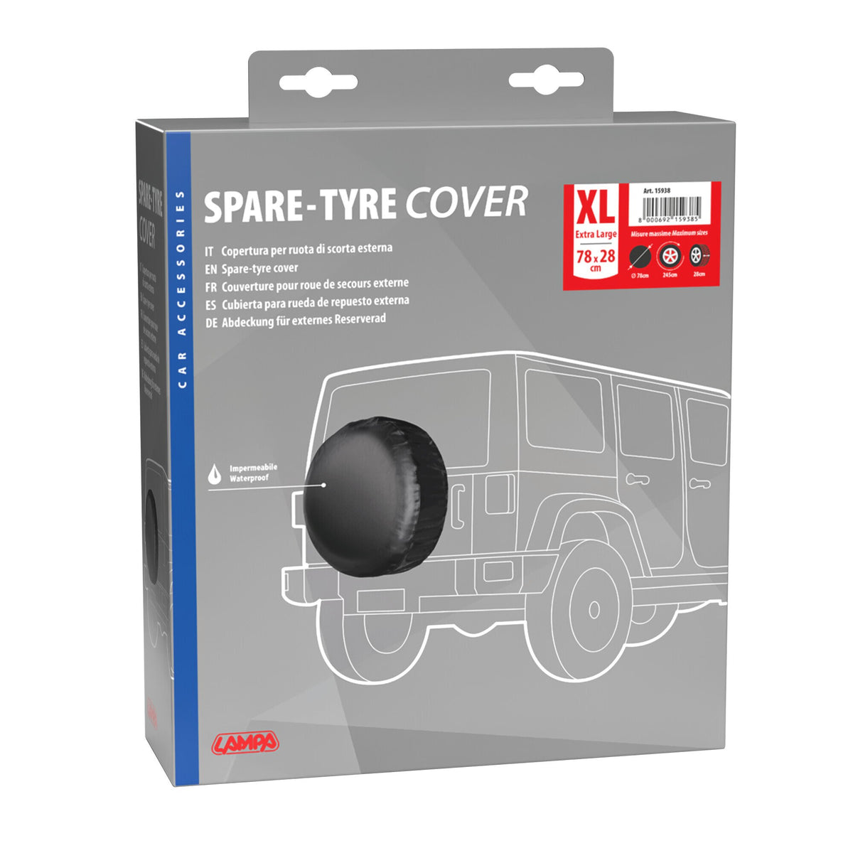 Lampa Copertura per ruota di scorta esterna - XL 15938