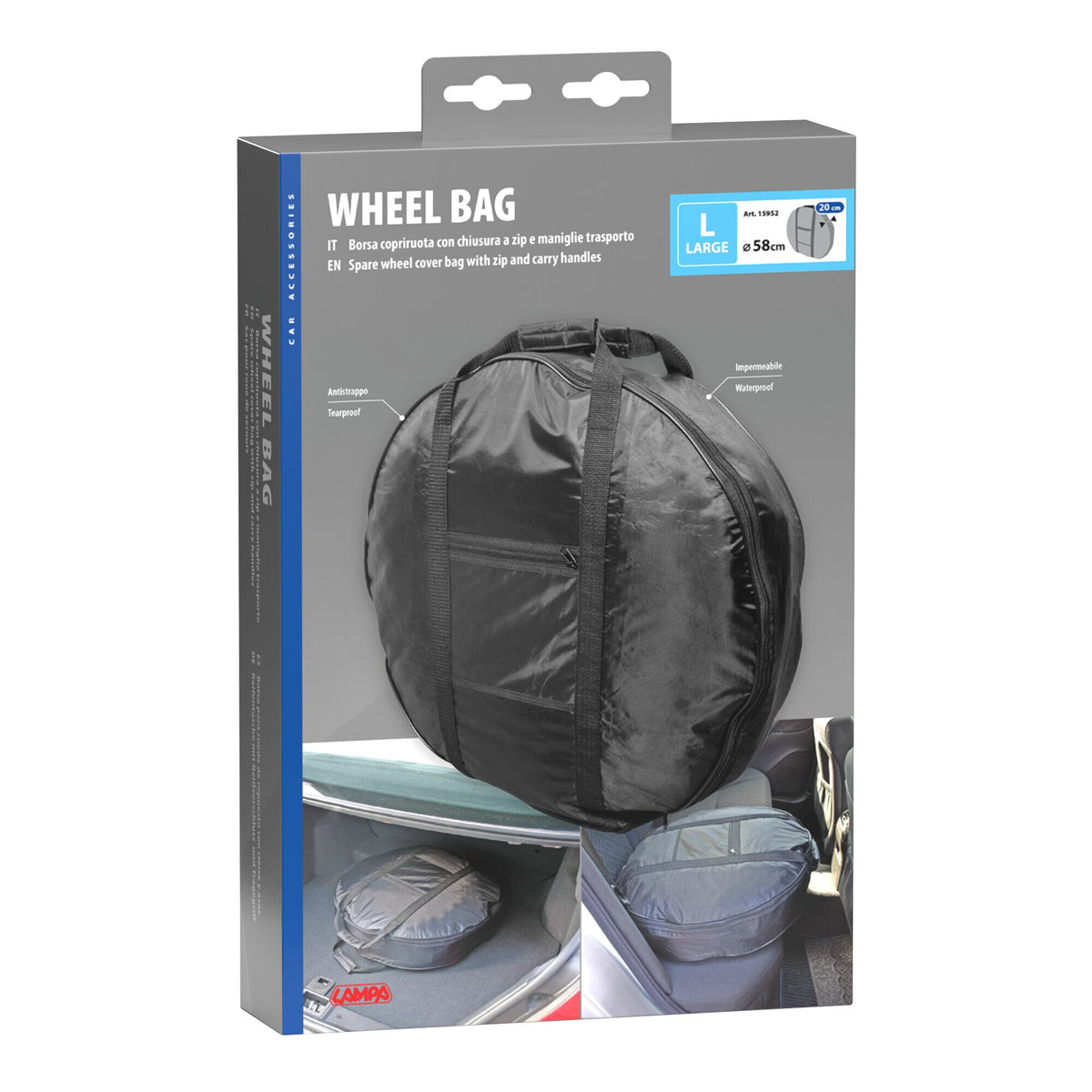 Lampa Wheel Bag - L 15952