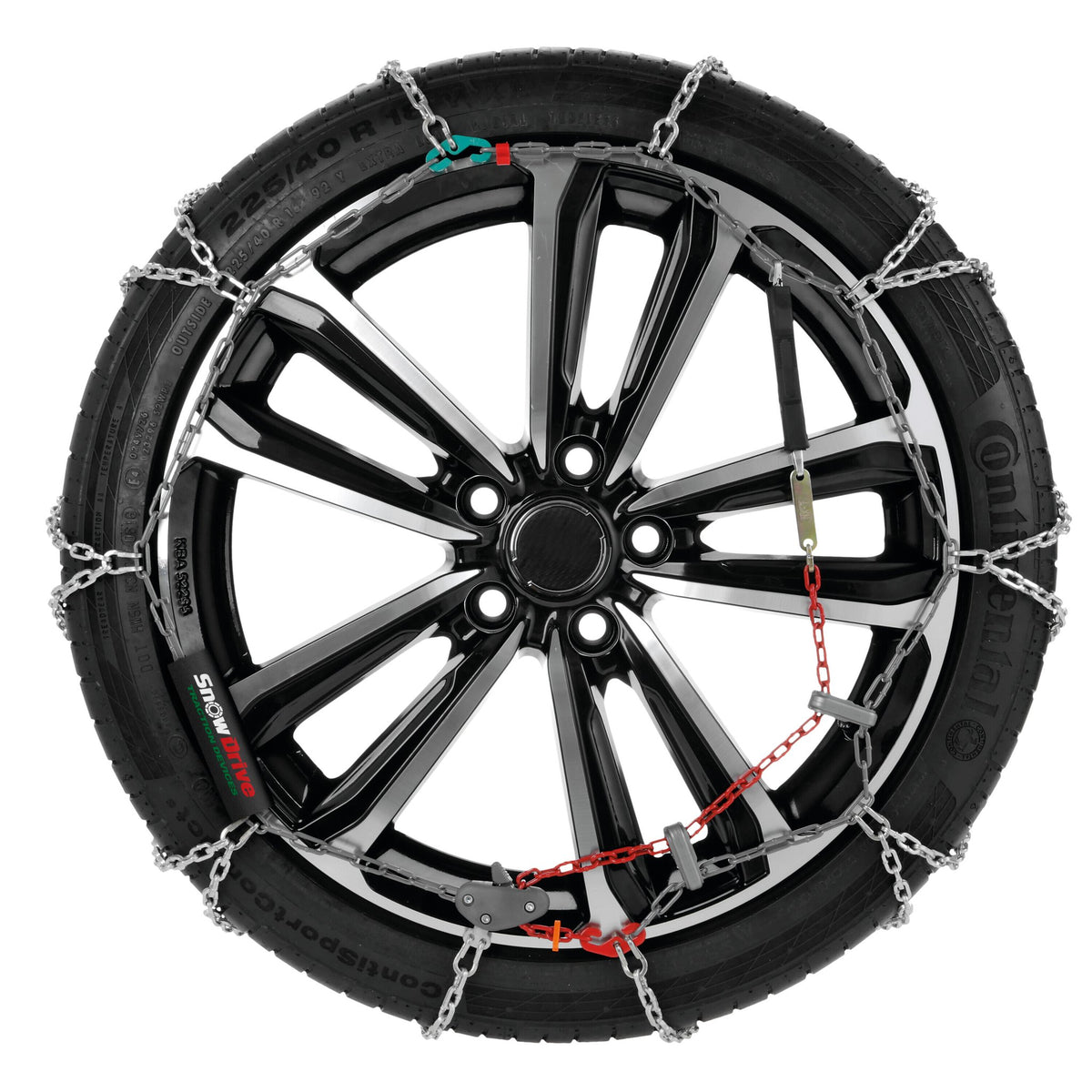 SnowDrive NX-7 - Catene da neve autovetture - 8 205/70-13 13"