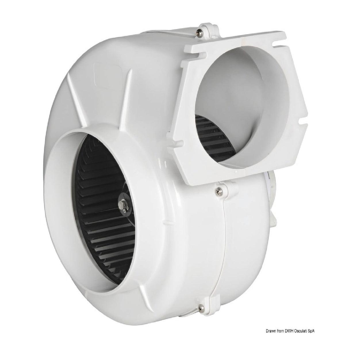 Osculati Zentrifugalabsauggerät zur Wandmontage, RINA 16.106.01-zugelassen