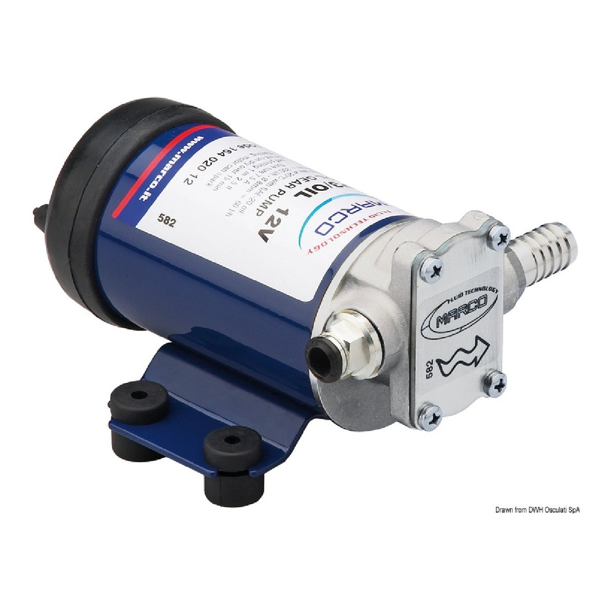 Bomba de aceite eléctrica Marco 12V