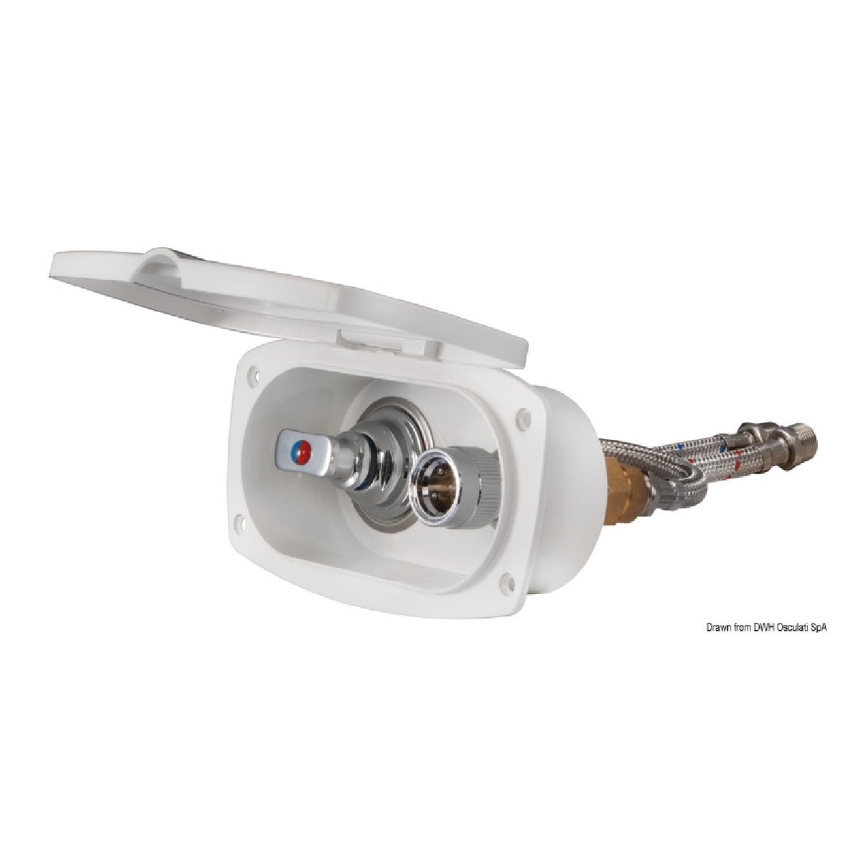 Osculati Rubinetto + presa acqua 16.442.70 16.442.70