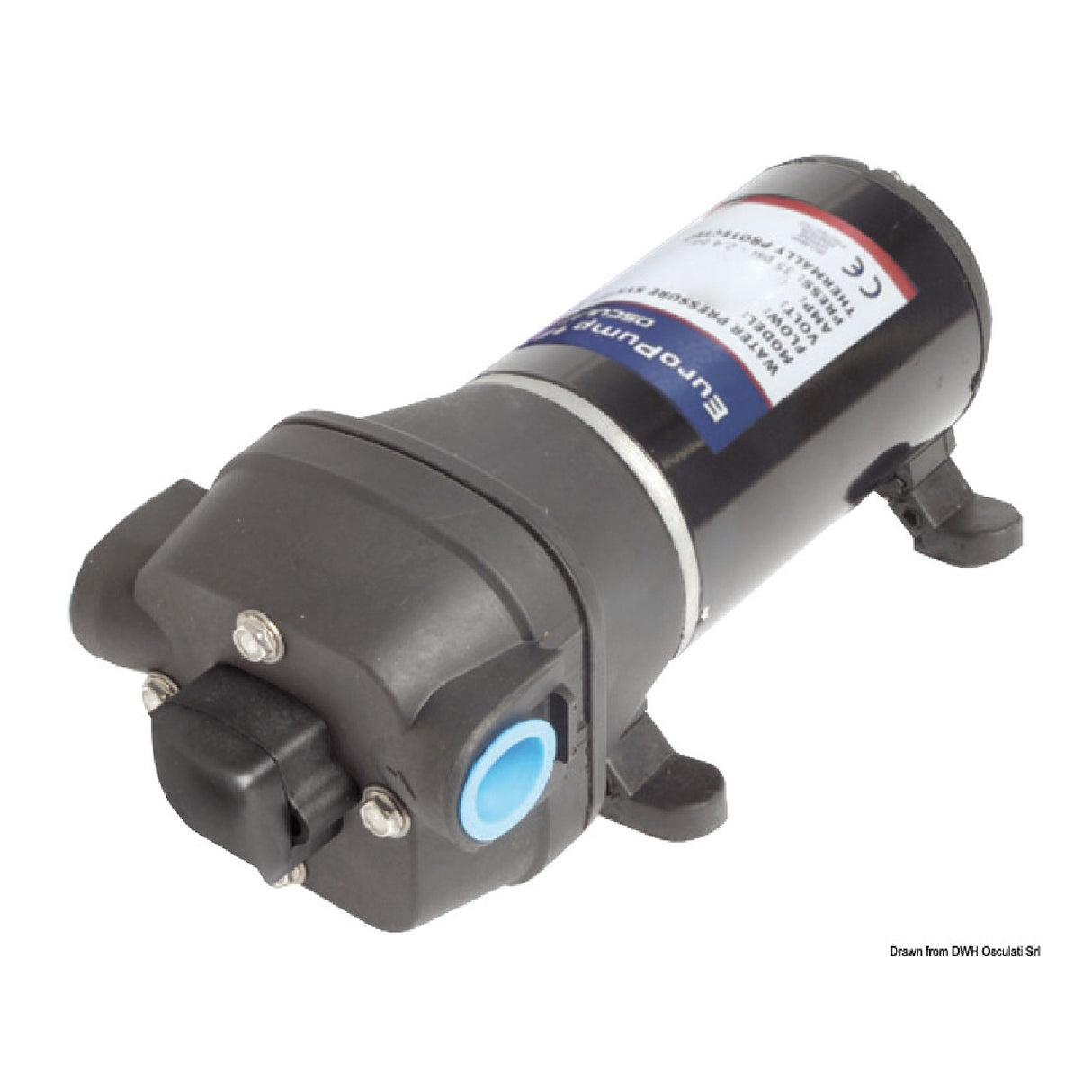 Osculati EUROPUMP Bomba de baldeo para lavado de cubiertas 16.520.12