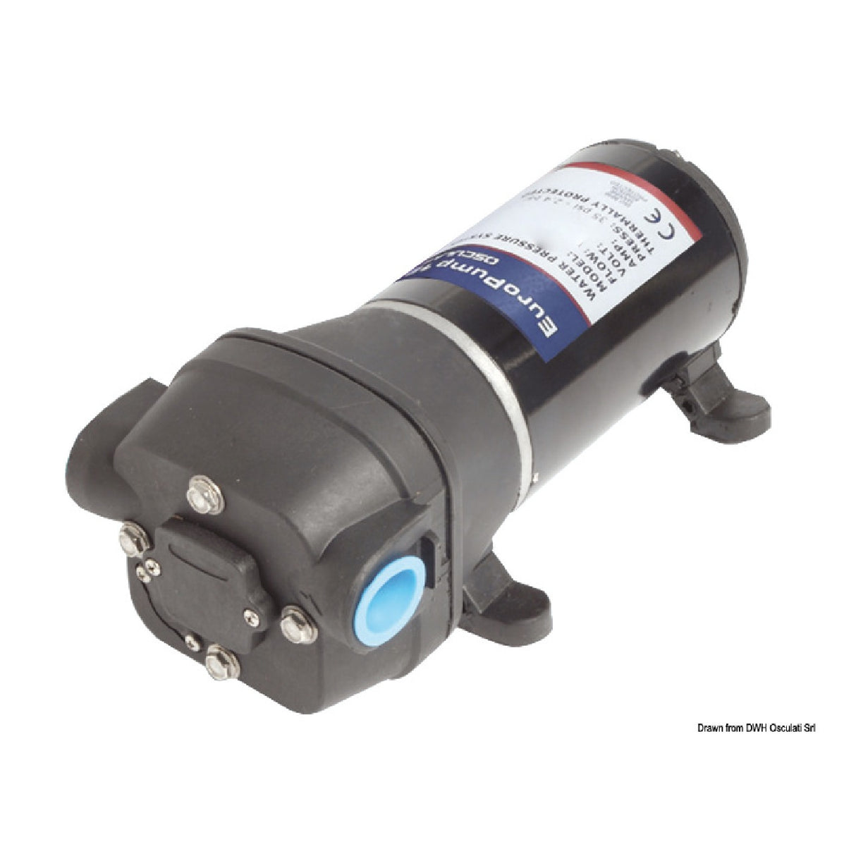 Osculati selbstansaugende Toilettenwasserpumpen 16.525.12