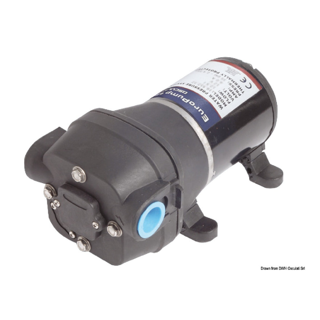 Bomba de circulación de agua Osculati EUROPUMP 16.530.12
