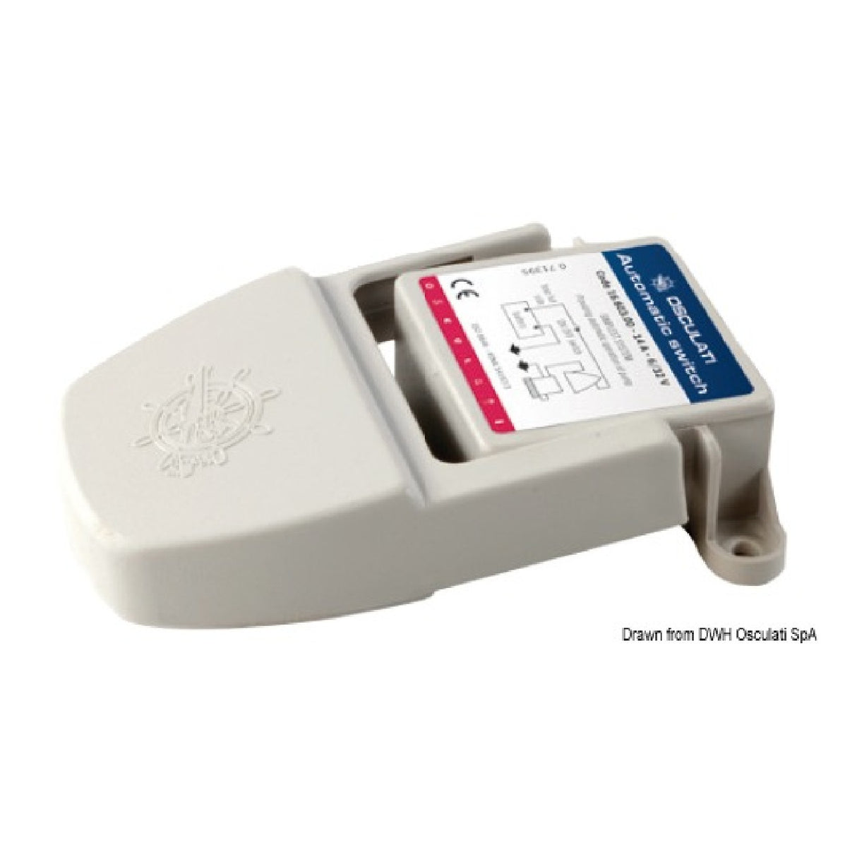 Interruptor automático ecológico Osculati para cualquier bomba de achique 16.603.00