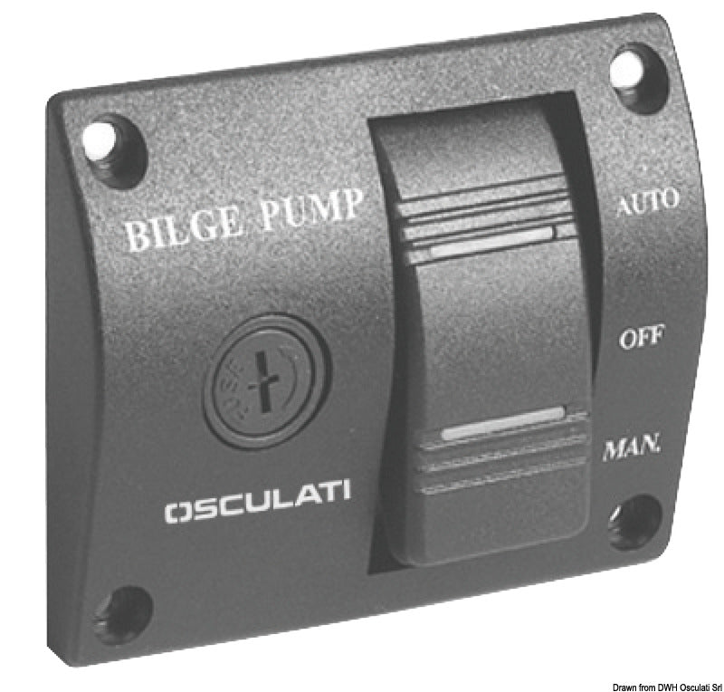 Panel de control Osculati 12/24V 16.606.30