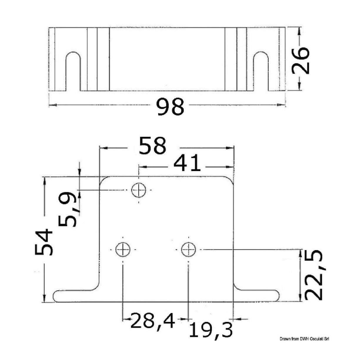 Osculati Automatischer elektronischer Schalter für Bilgepumpen 16.610.00