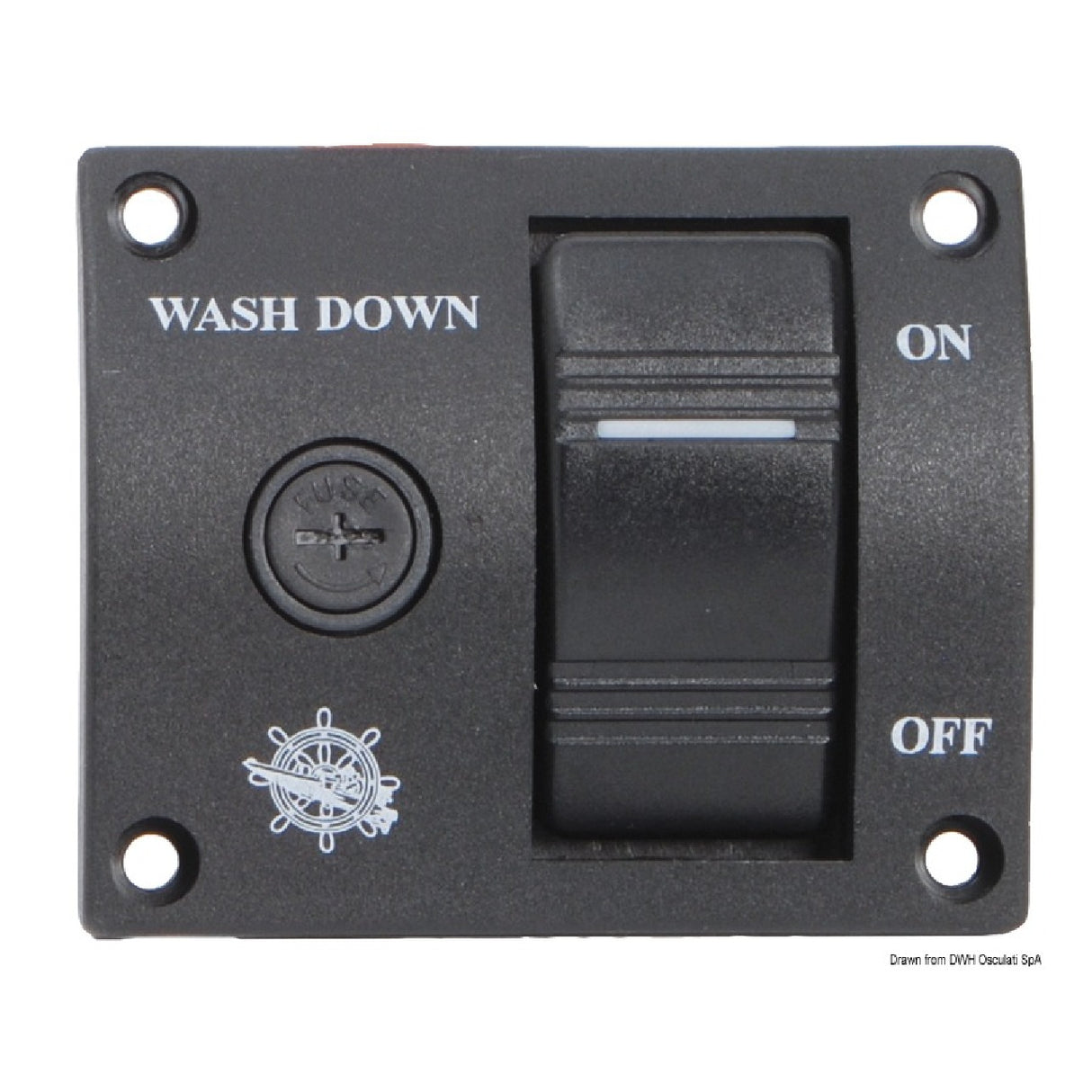 Osculati Pannello di controllo per pompe Washdown lavaggio ponte 16.610.12