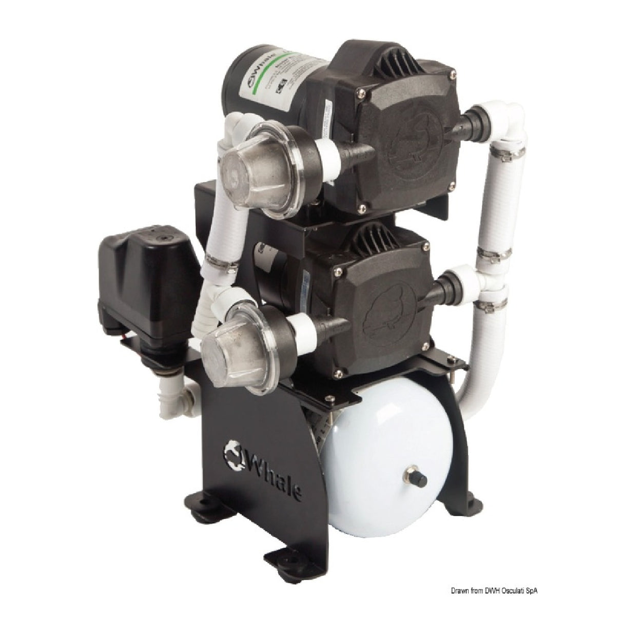 Whale Sistema autoclave ad alta portata 12 V