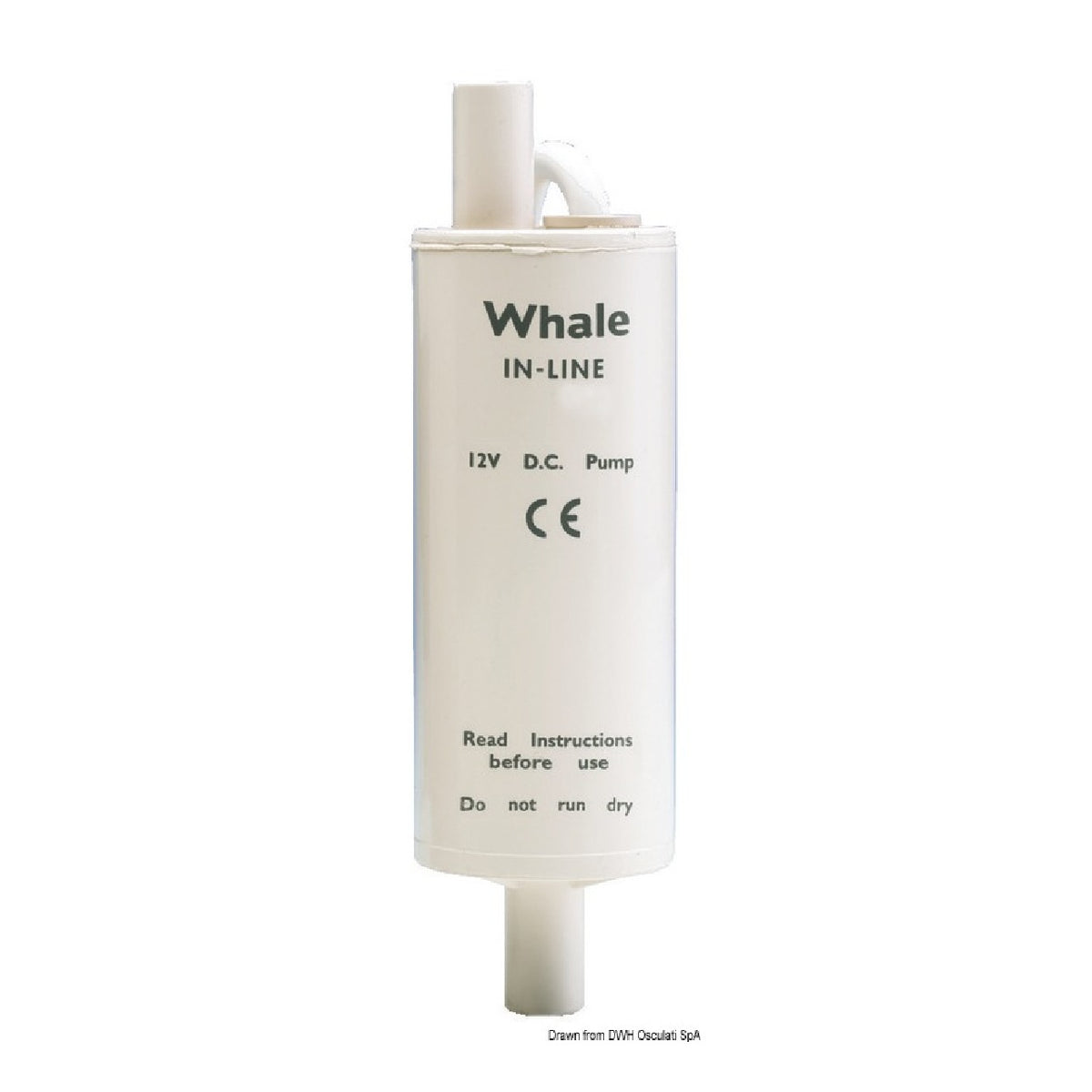 Bomba sumergible Whale 8815 de 24 V y 2 salidas