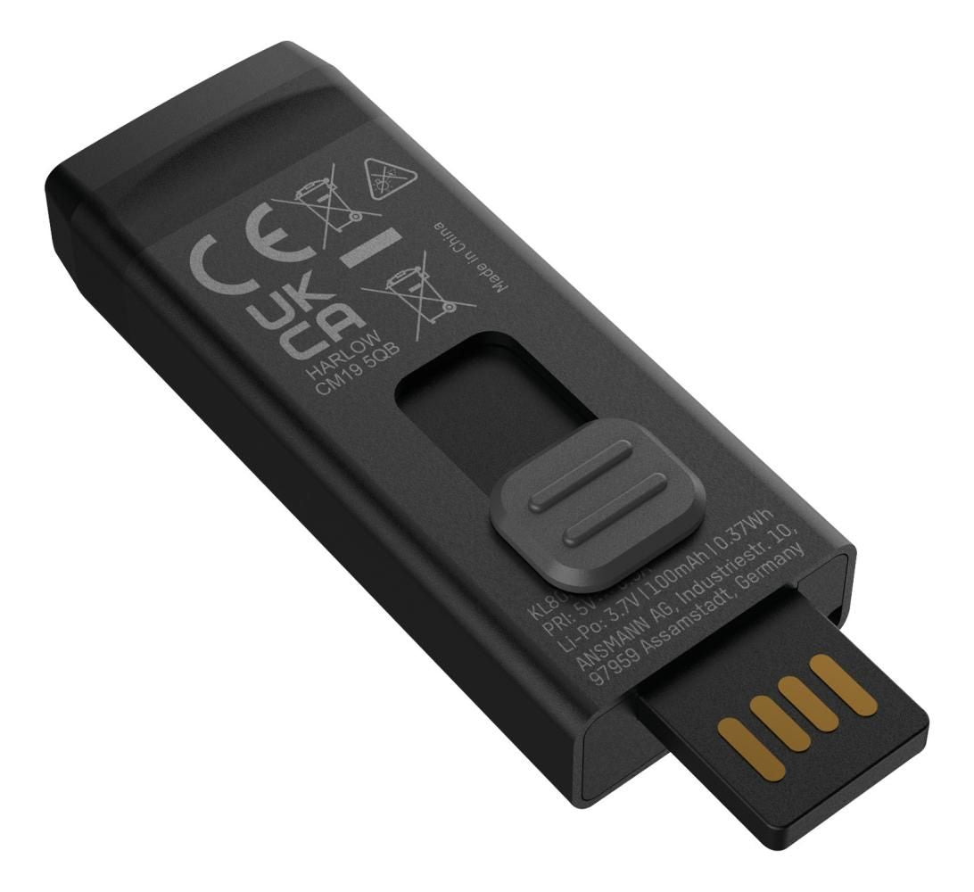 Linterna LED COB Ansmann Mini con regulador de intensidad