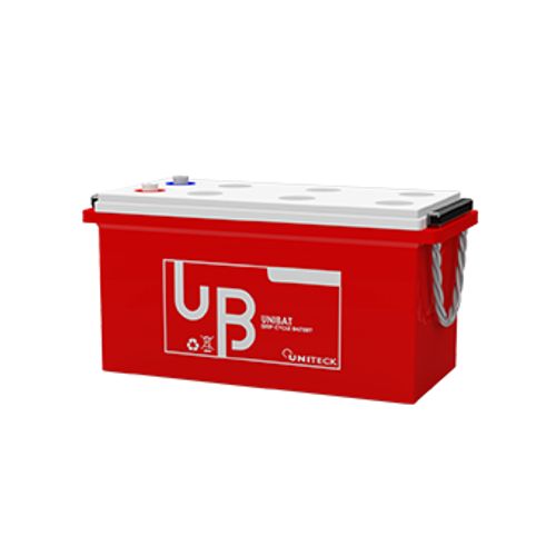 Uniteck Batteria UNIBAT 220.12 AGM 220Ah 12V 1000 cicli a 50%