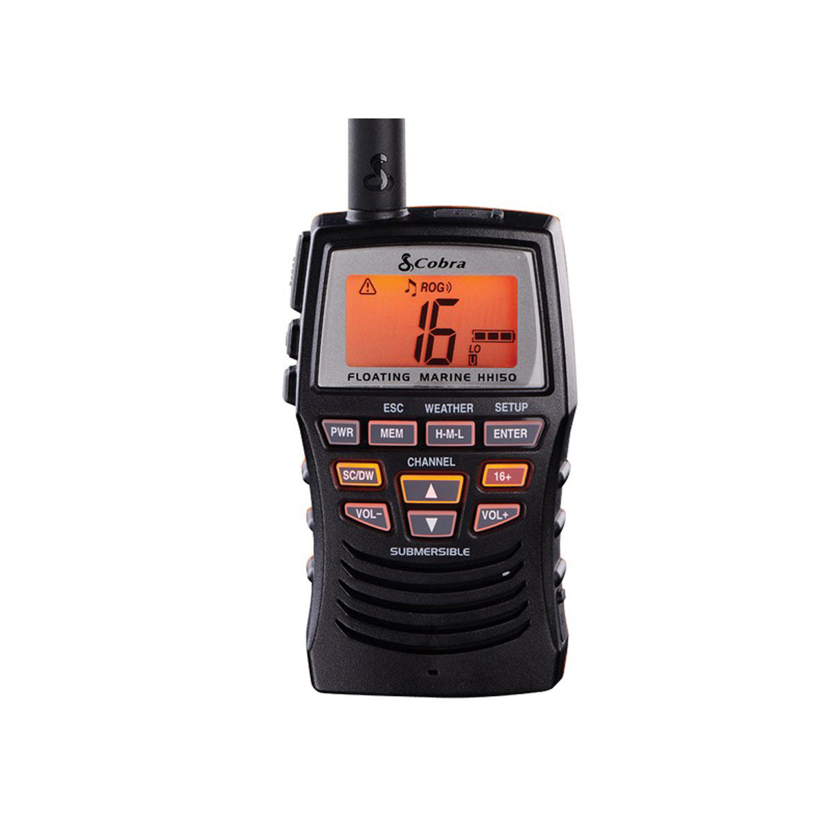 VHF portátil Cobra Marine HH150FLTE