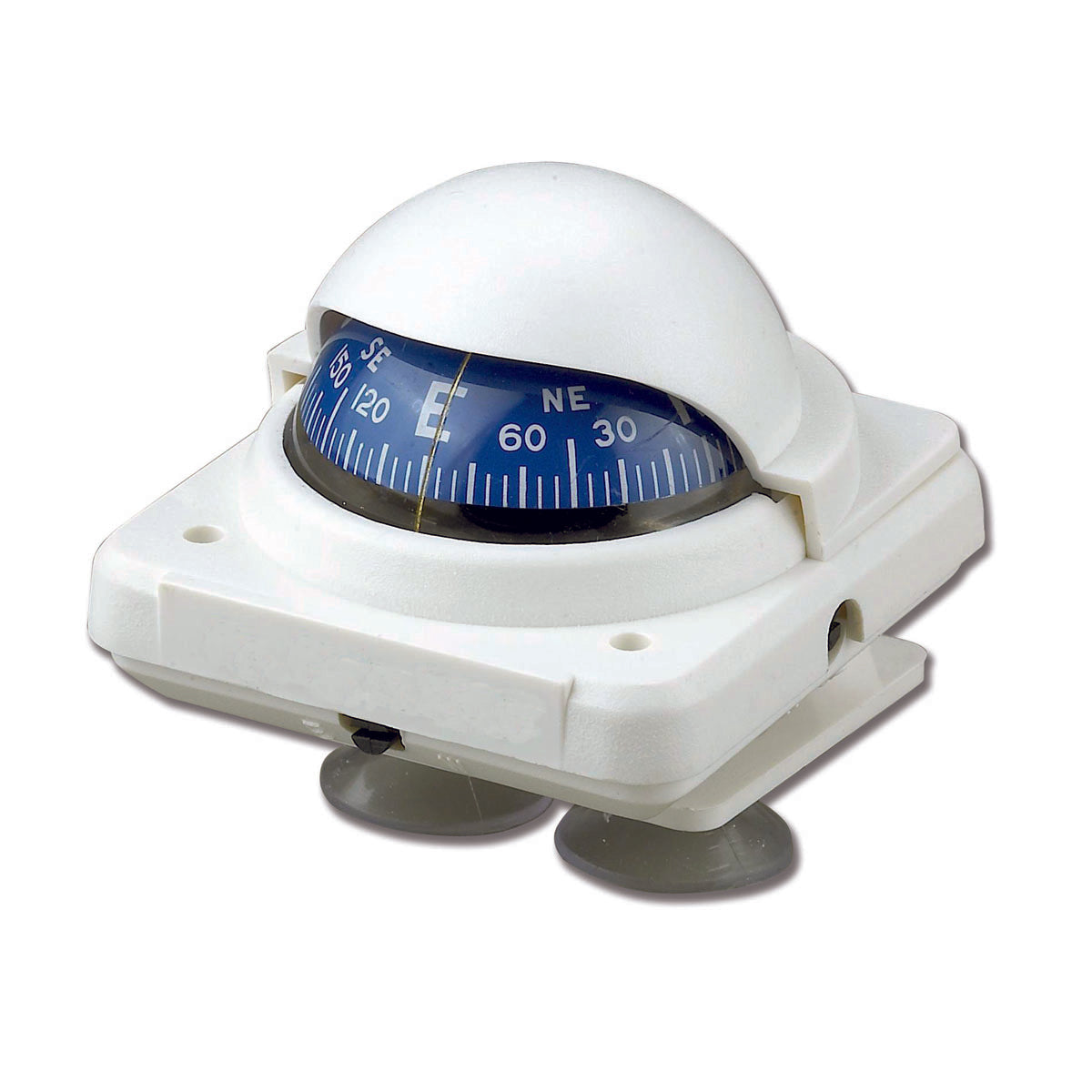 Trem Suction Cup Compass, 2mm diameter, white color
