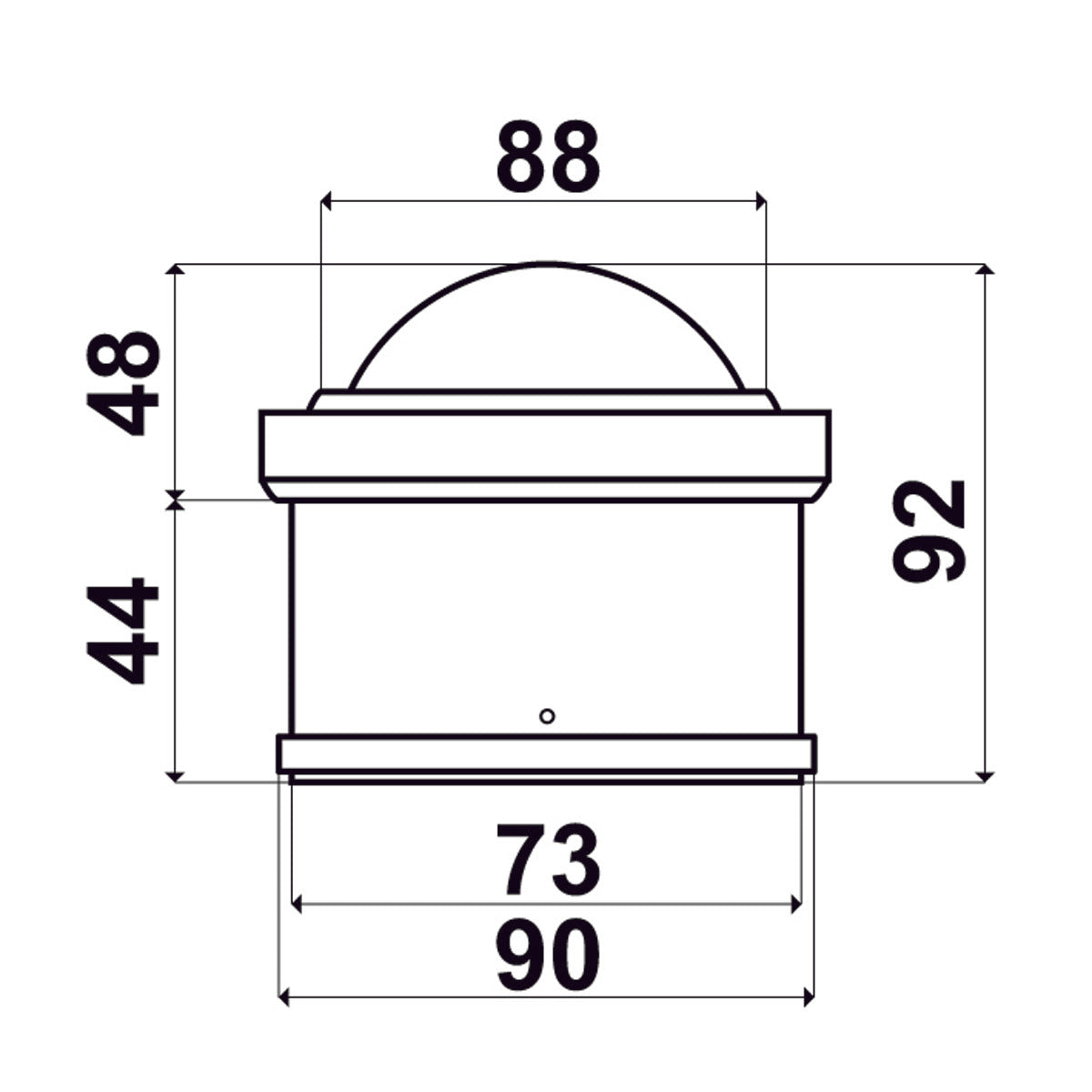 Ritchie Navigation Explorer Kompass 2'' 3/4 (70 mm) Lichtkompensatoren Vertikal