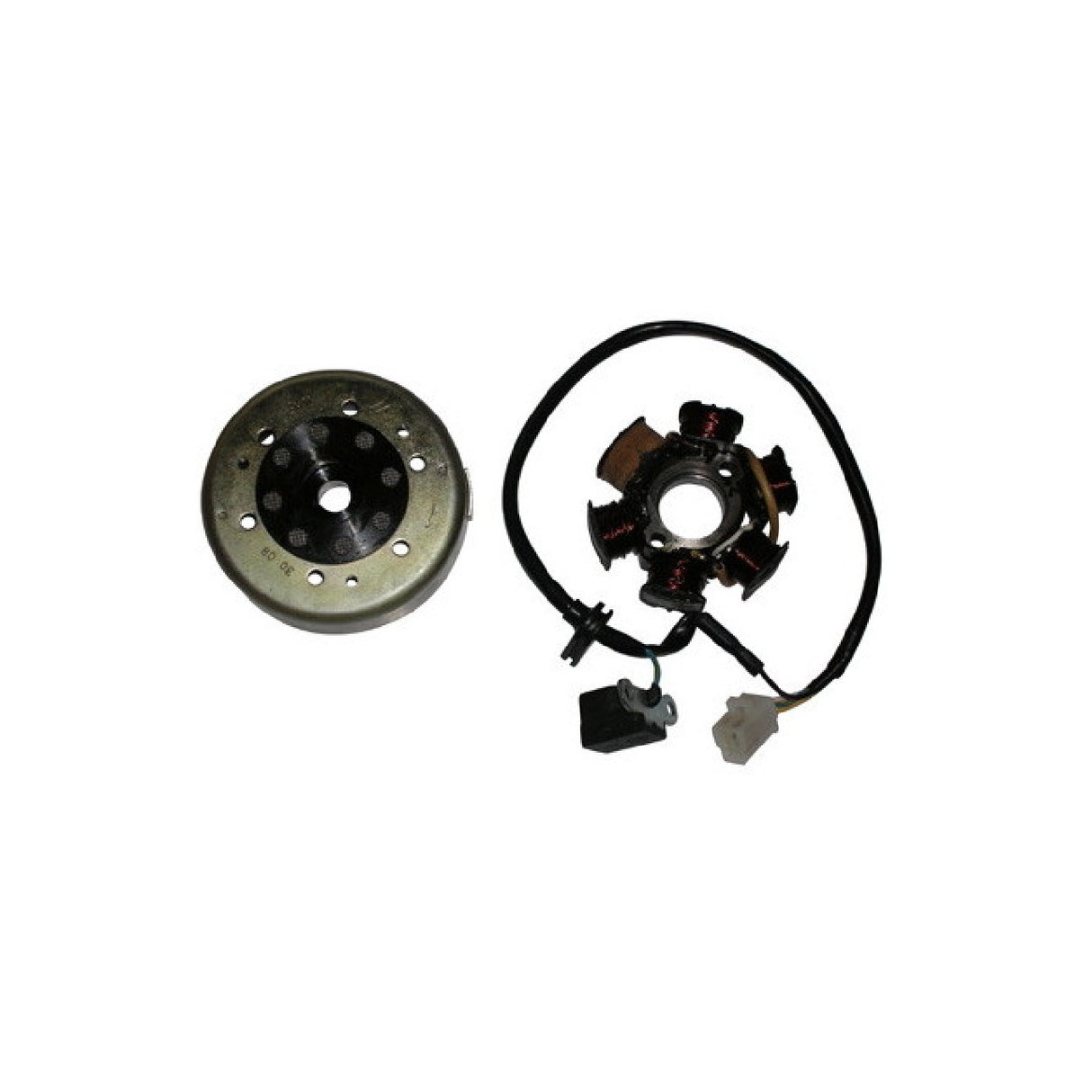 Komplettes Schwungrad für PEUGEOT Jet C-Tech Vergaser C/CDI 50 cm³ 06/09