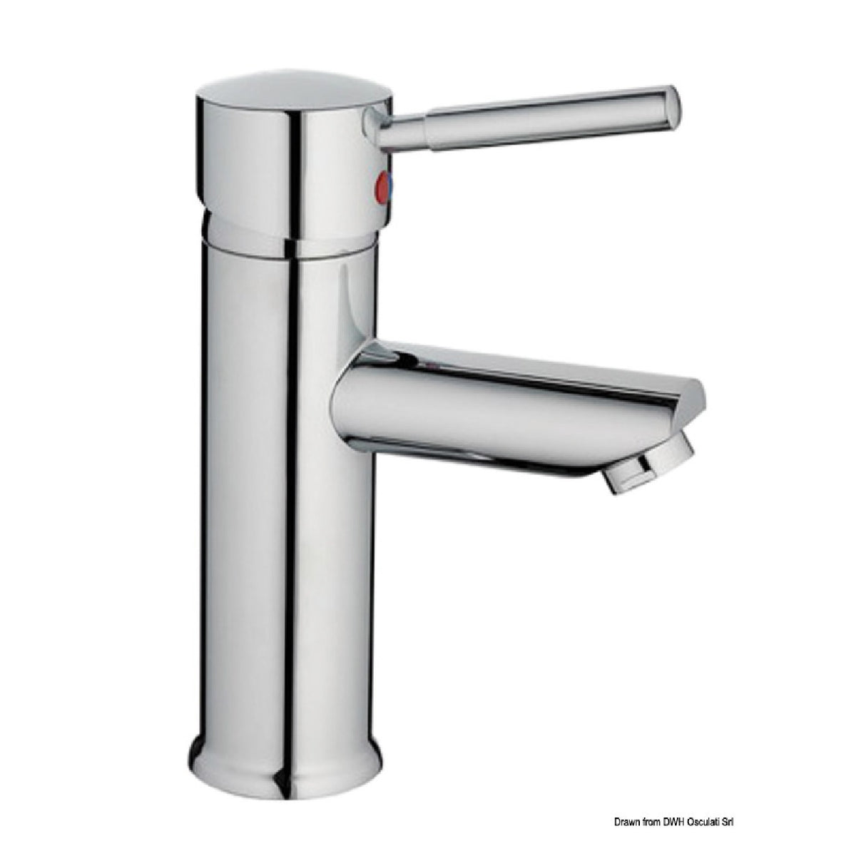 Mezclador cerámico Osculati Diana para lavabos de baño 17.009.01