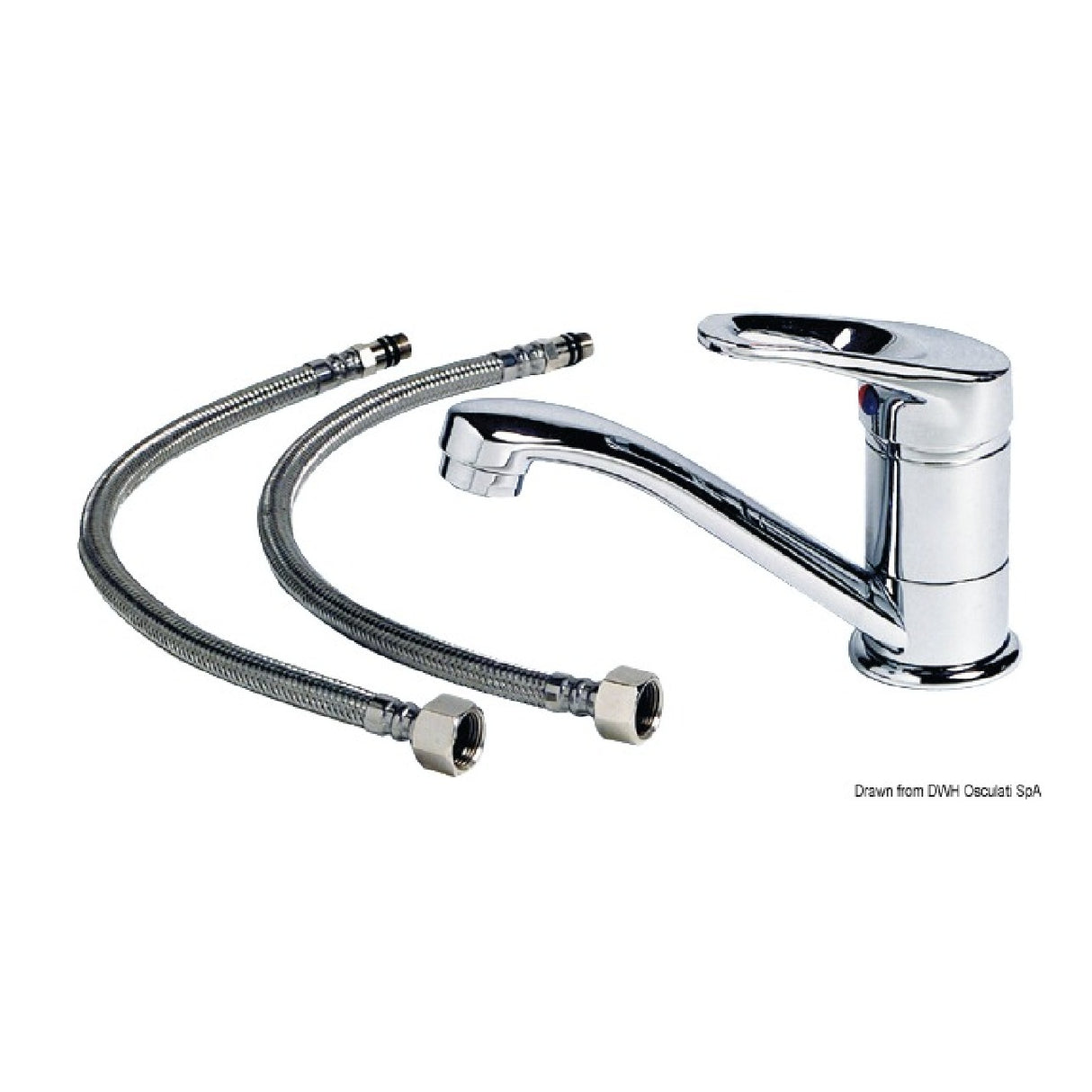 Grifo para lavabo de baño Osculati 17.018.00