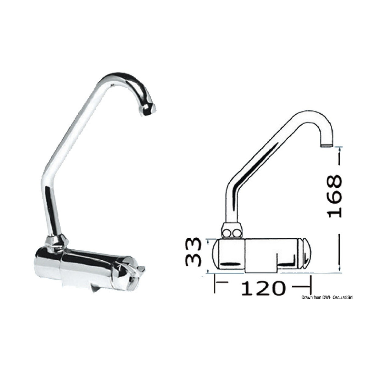 Osculati Rubinetto serie Star 17.049.00