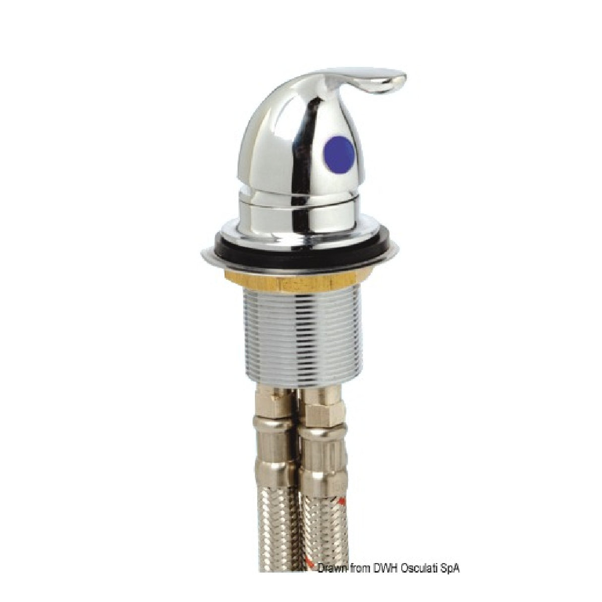 Osculati Rubinetto acqua fredda Oval 17.052.01