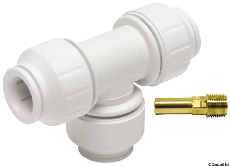 Pieza en T Osculati 3/4 pulgada Speedfit 22 mm 17.116.18