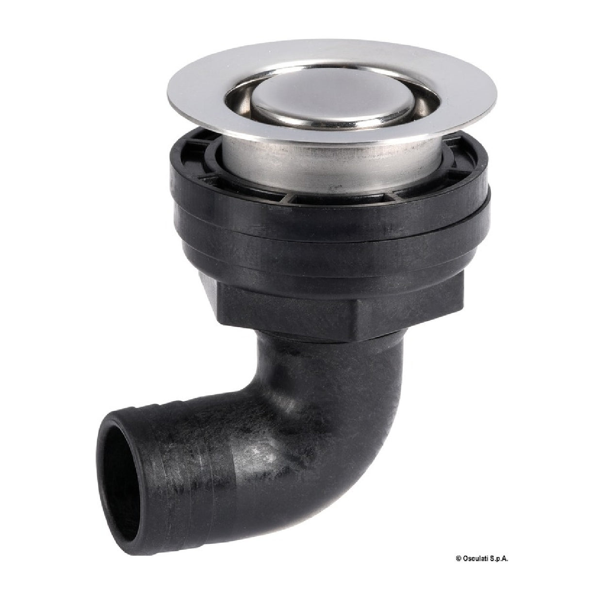 Osculati scarico inox con filtro 90 17.122.90