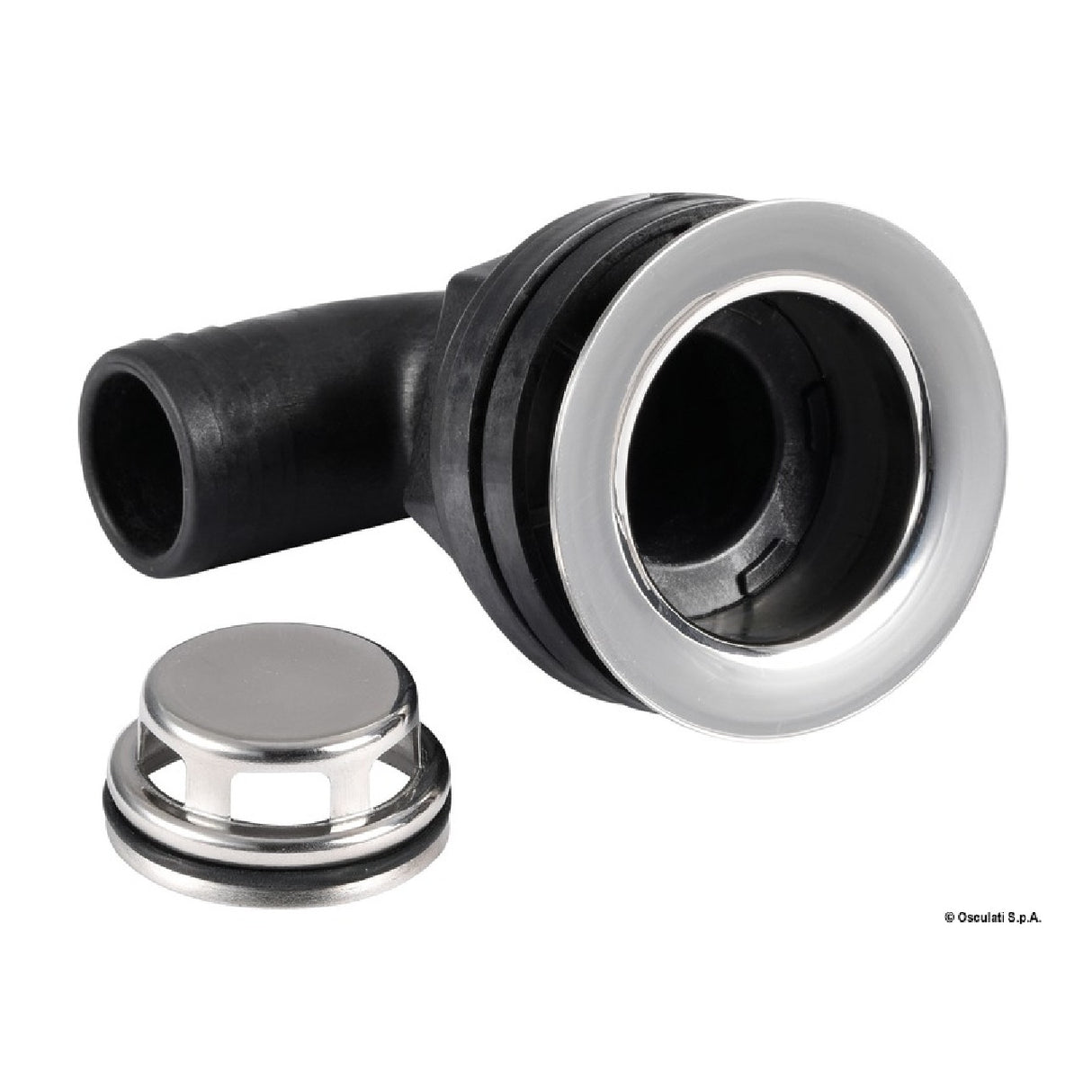 Osculati scarico inox con filtro 90 17.122.90