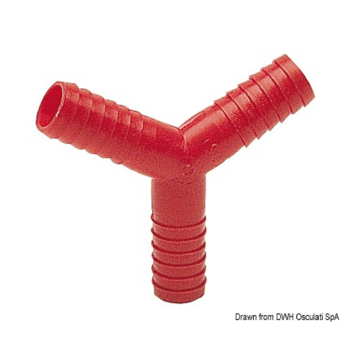 Osculati Nylon-Y-Stück für Wasserleitungen 17.203.08