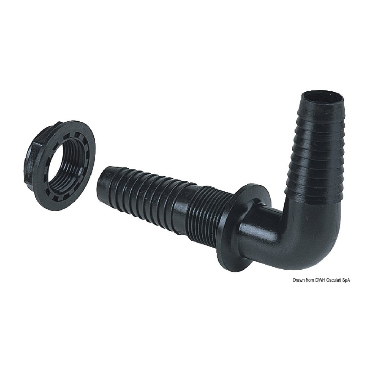 Osculati Passaparatia in termopolimero ad alta resistenza 17.237.01