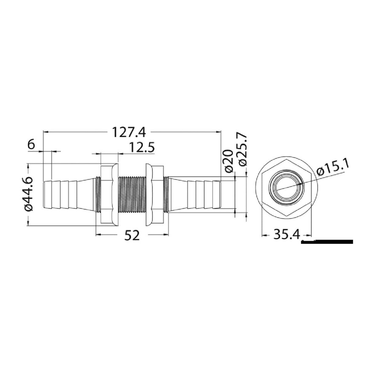 Osculati Passaparatia in nylon 17.237.10