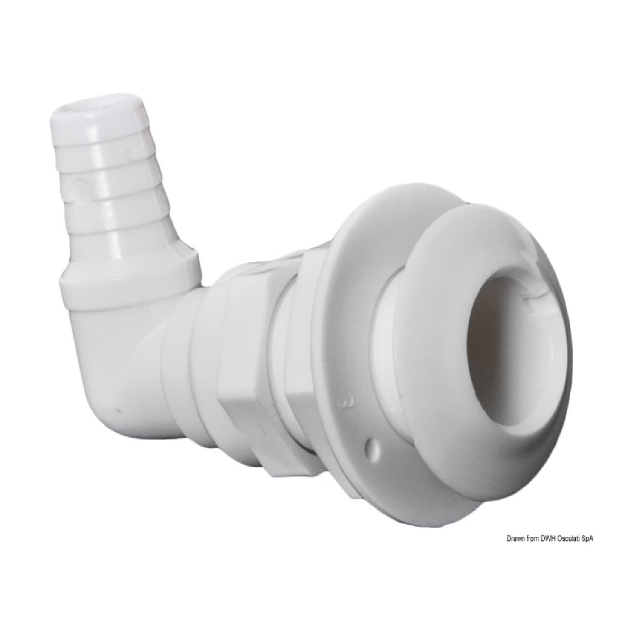 Osculati Scarico a mare a 90 in plastica 17.395.00