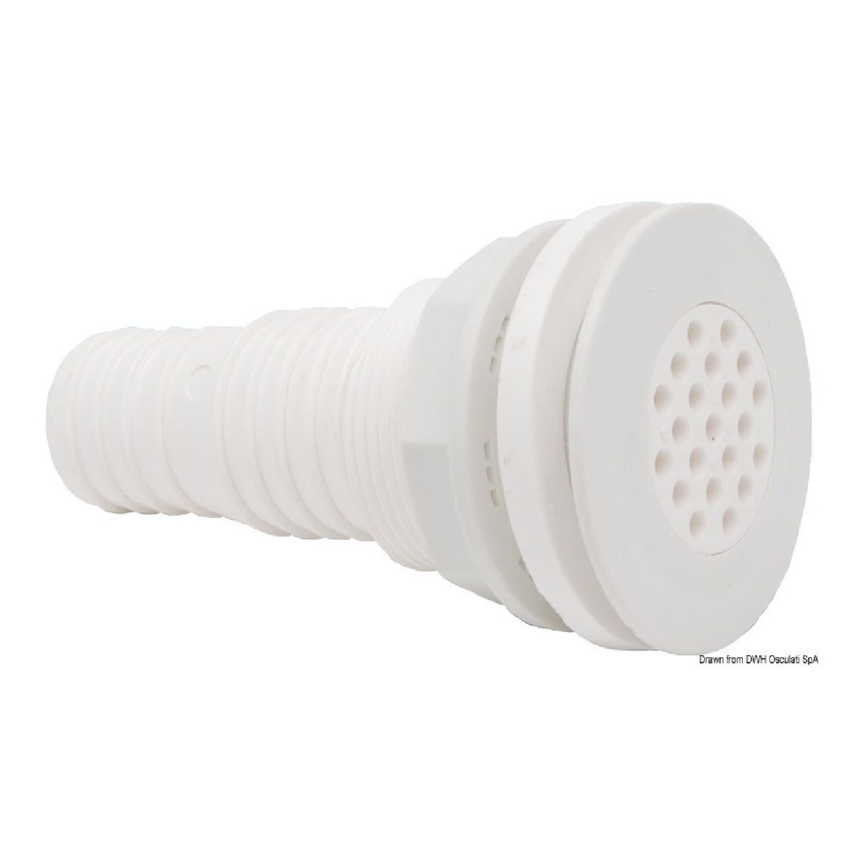 Osculati Spülbrunnenablauf mit Sieb 17.395.50