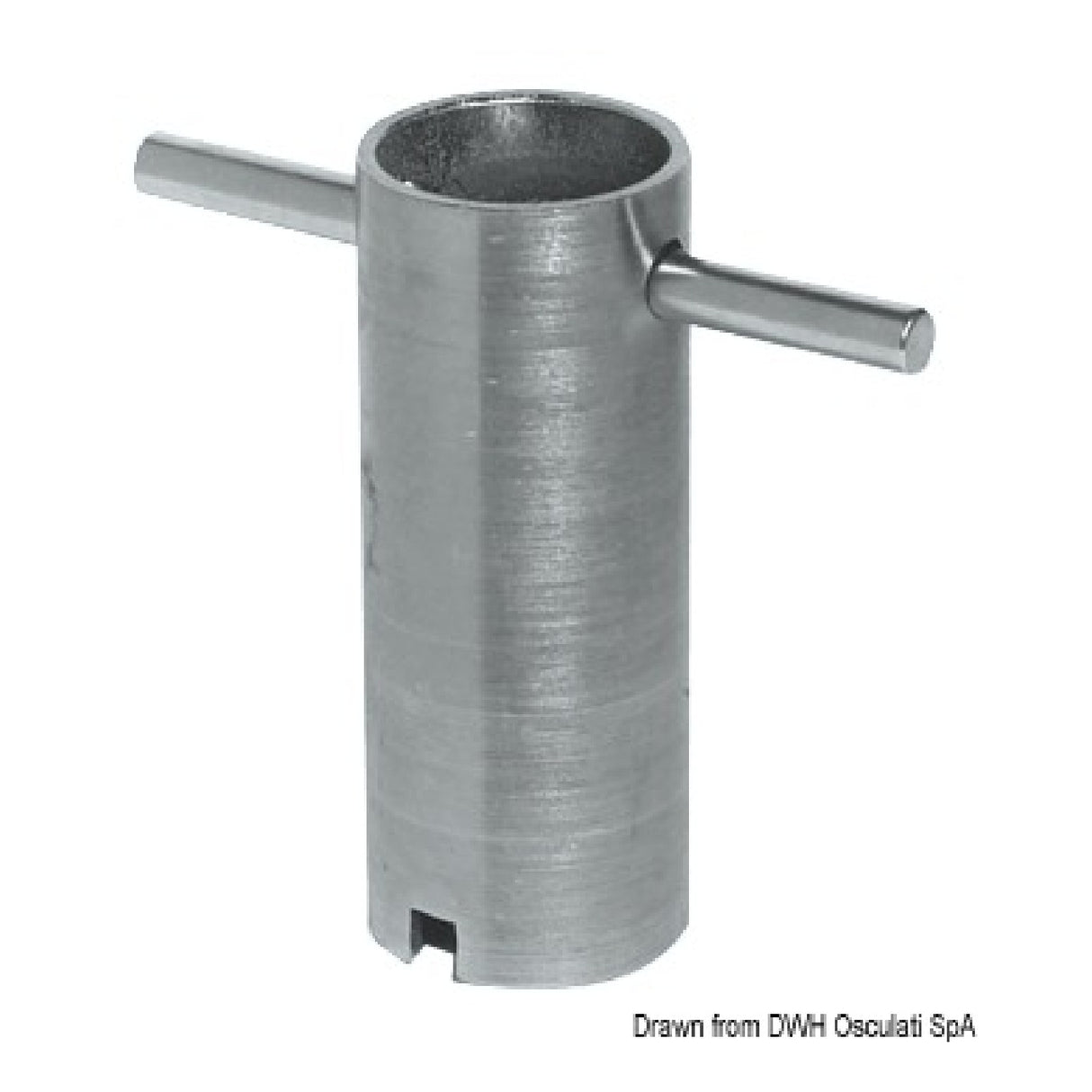 Osculati Attrezzo in acciaio zincato per il montaggio rapido degli scarichi a mare sia in ottone che in acciaio inox 17.421.01 - AmerigoStore