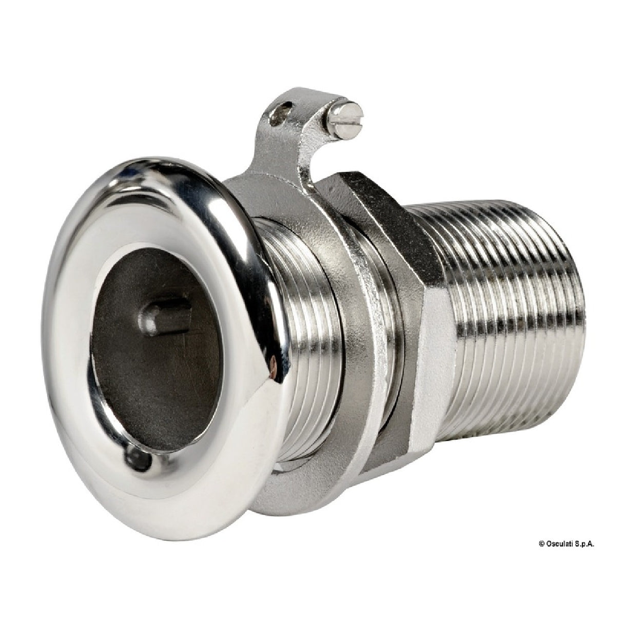 Osculati Scarico a mare inox lucido 17.421.80 - AmerigoStore