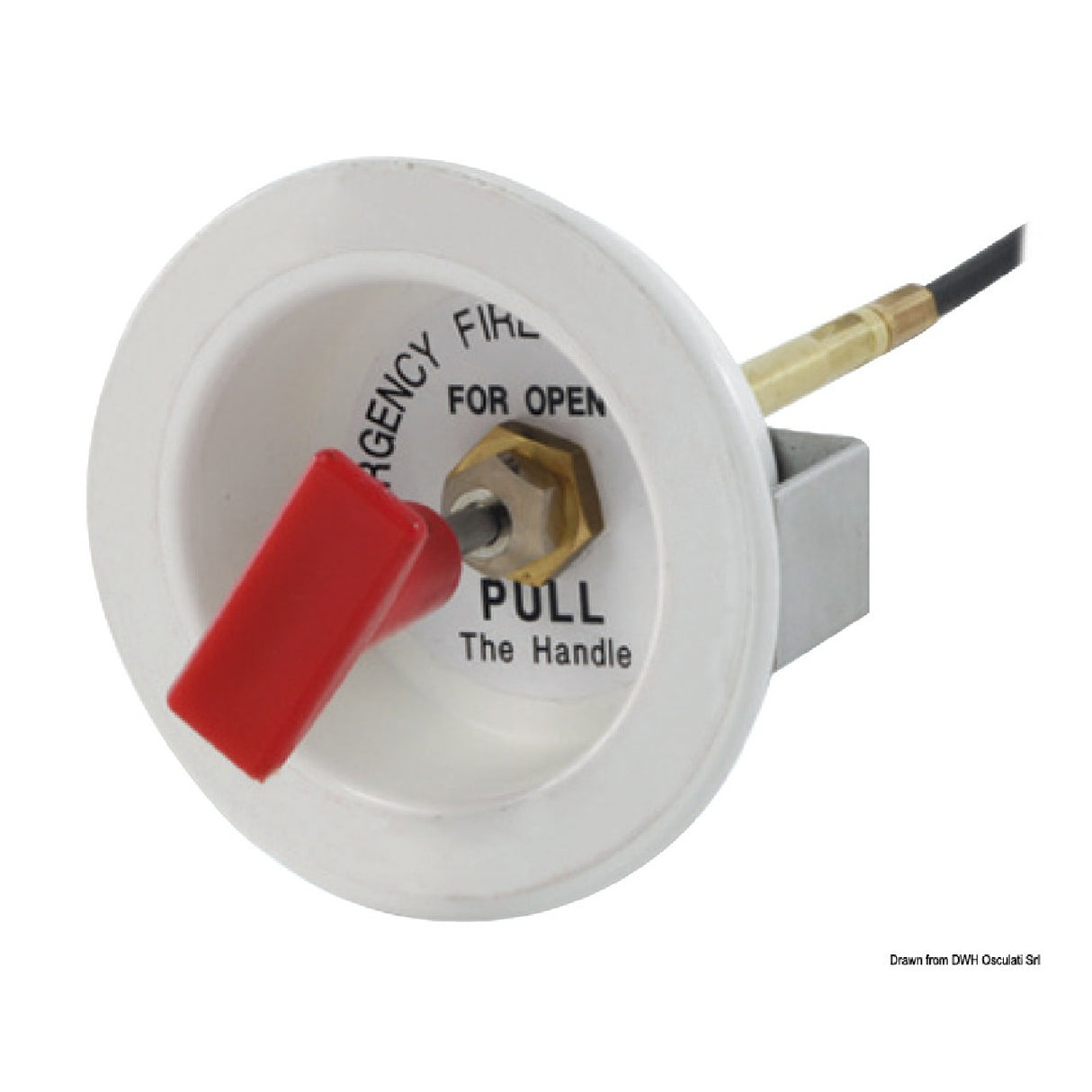 Osculati FUEL STOP vertieftes Fach Zoll 17.450.95