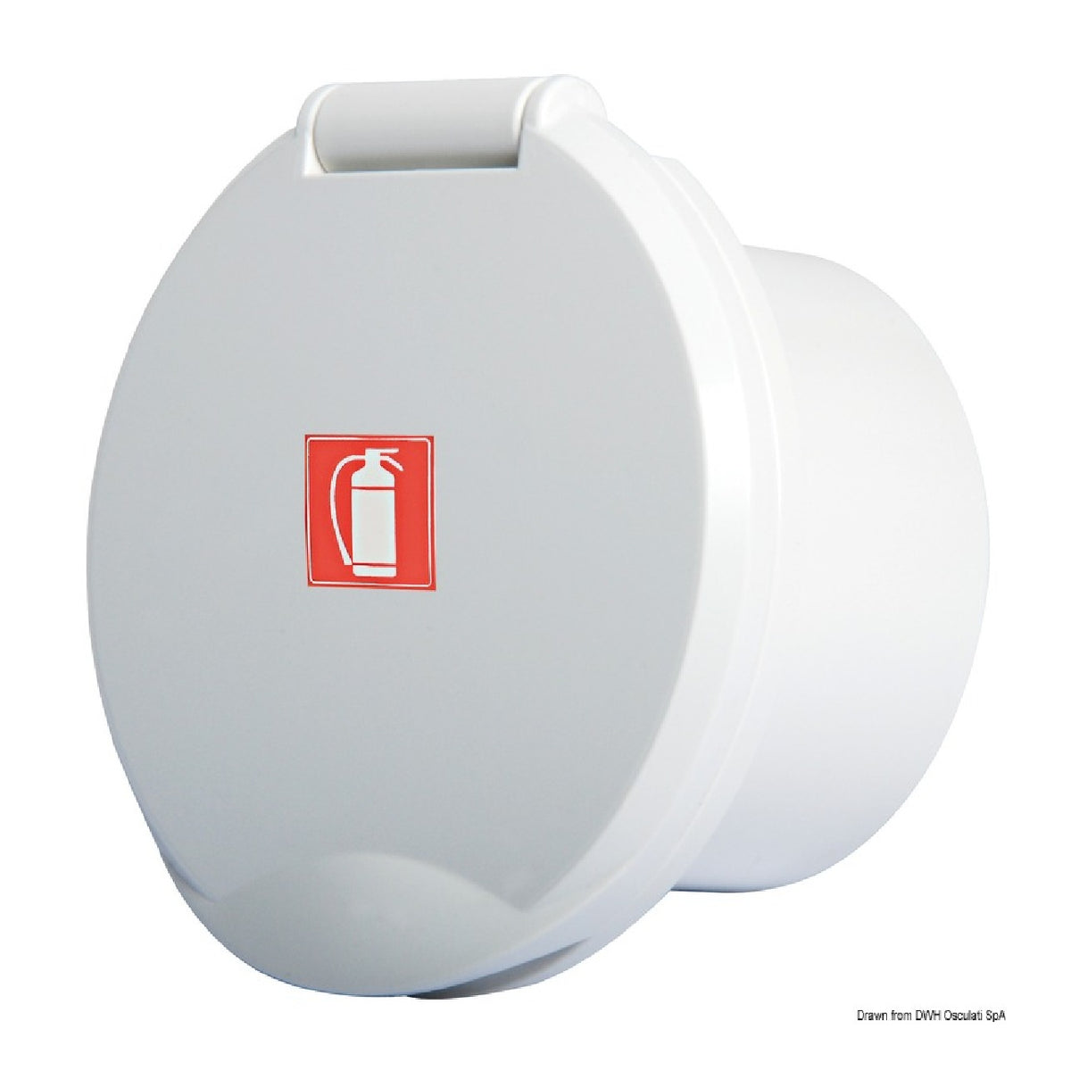 Osculati Vano in ABS bianco