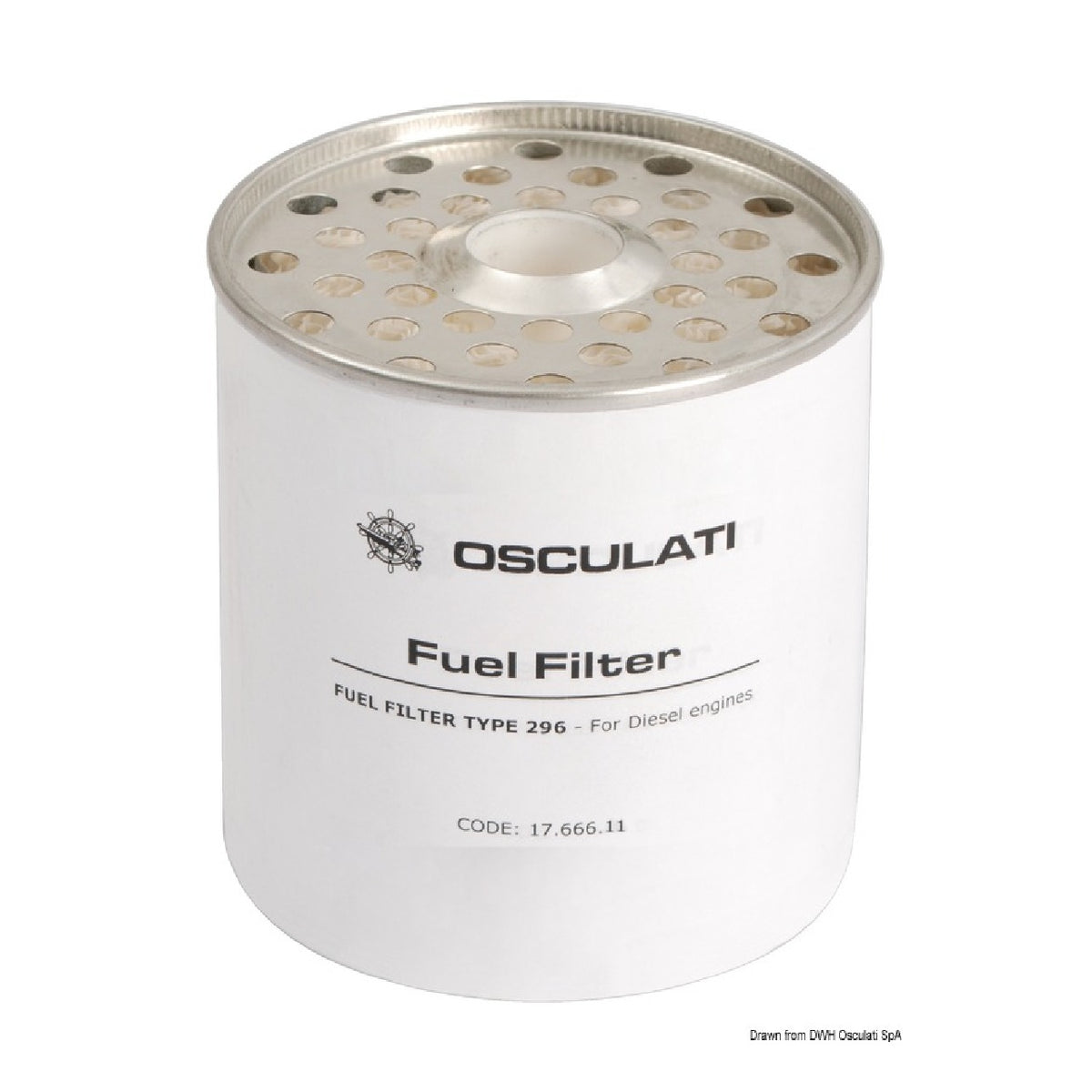Osculati Dieselfilter Typ CAV mit Ablassventil 17.666,00