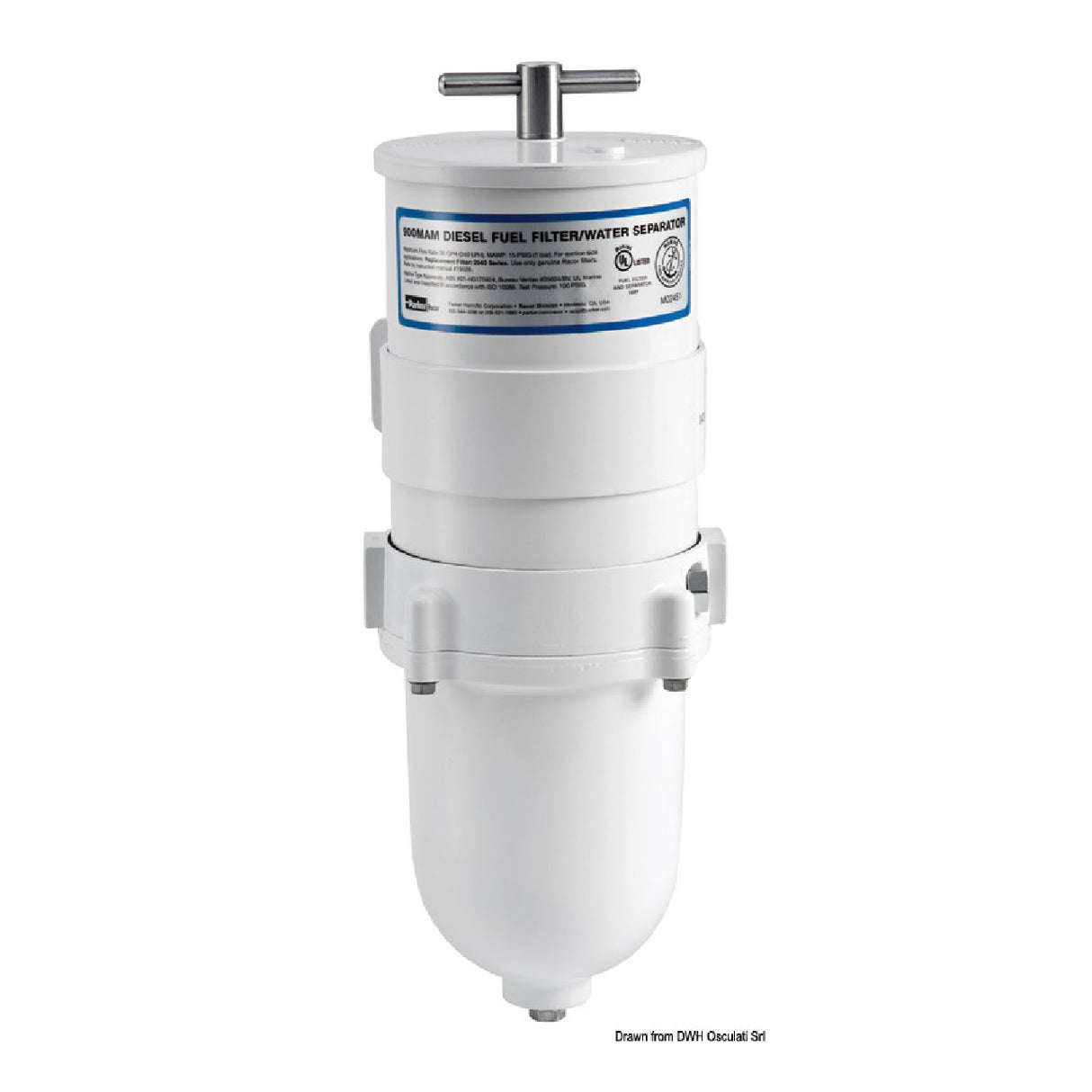Incofin RACOR Dieselfilter - Einzelversion