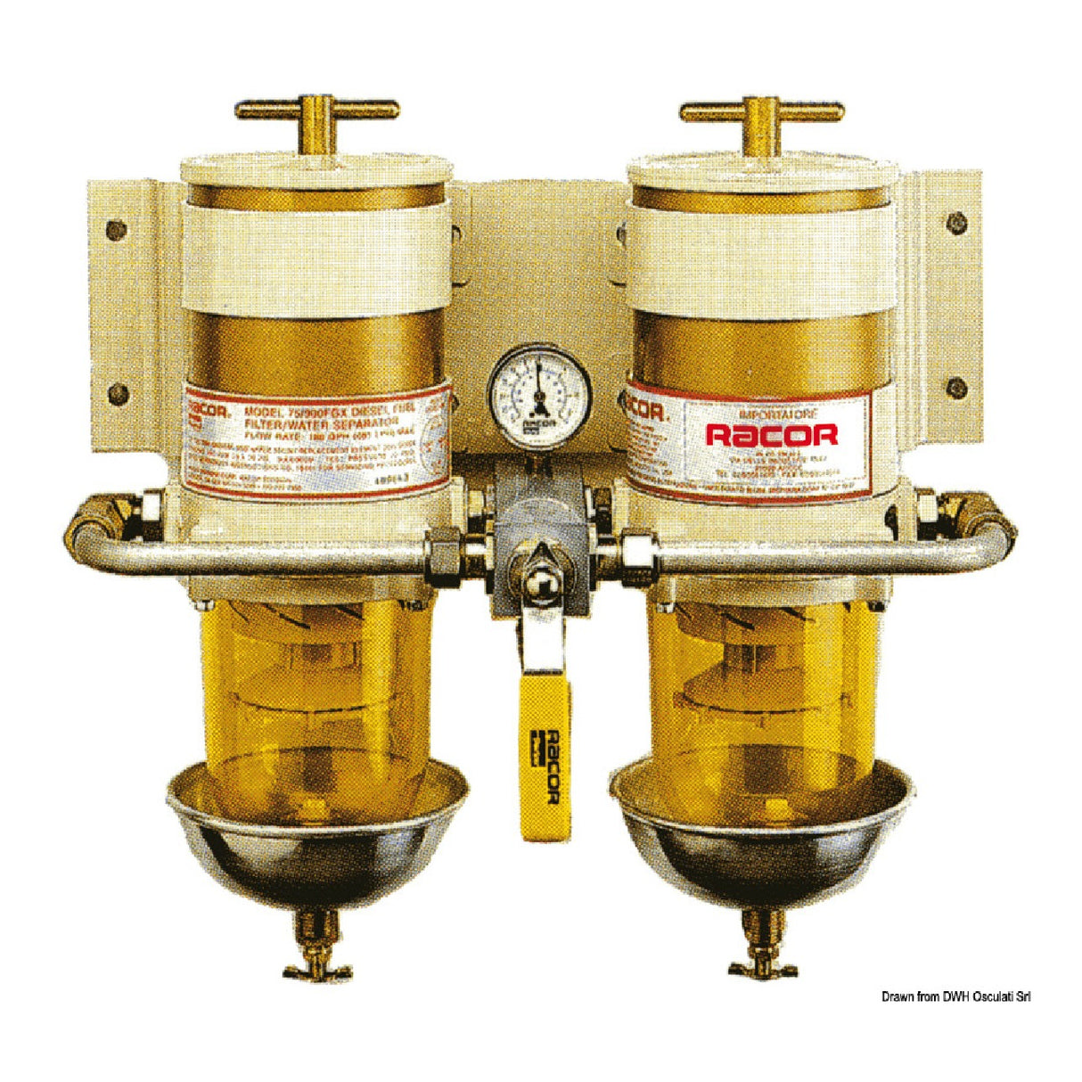 Incofin RACOR Dieselfilter - Einzelversion