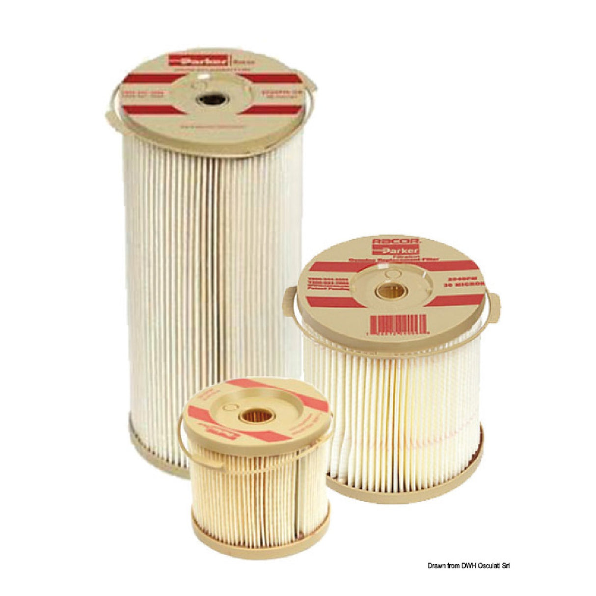 Incofin RACOR Dieselfilter - Einzelversion