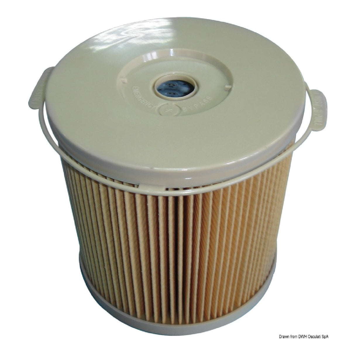 Osculati Passaparatia in plastica cromata per tubi doccia e saliscendi 17.668.00