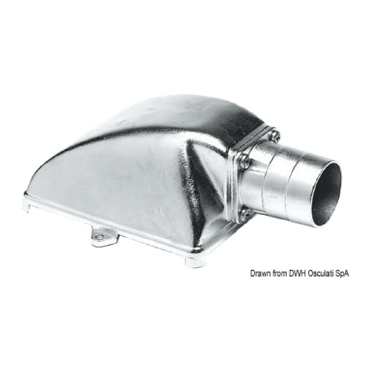 Osculati Horizontales Sieb aus Edelstahl AISI 316 17.715.25