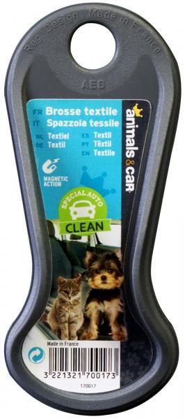 Animals&Car Spazzola in caucciù per tessuti