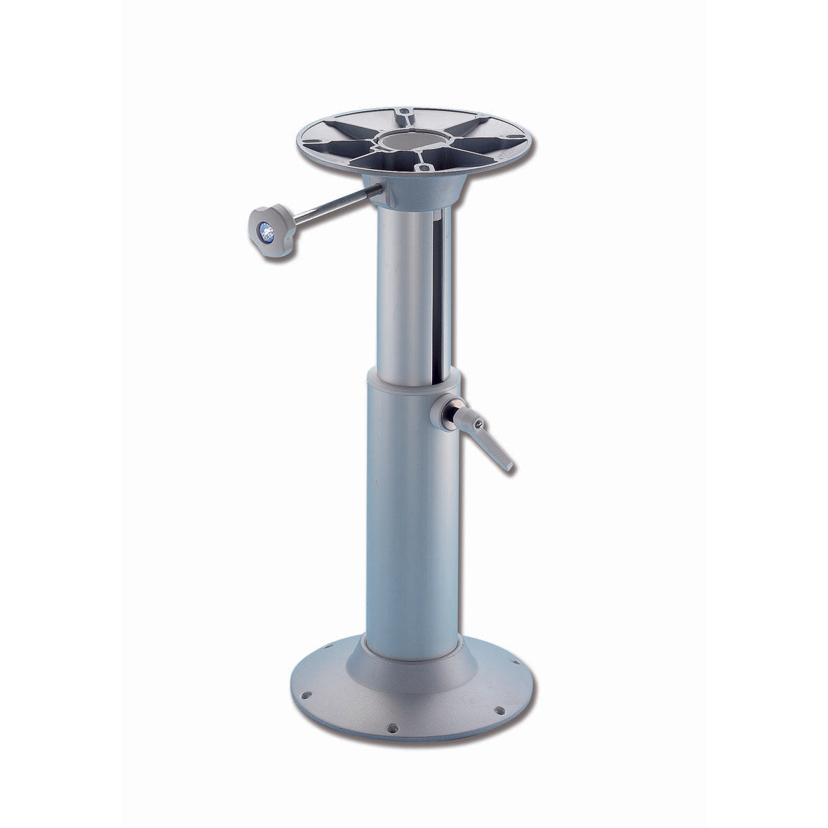 Trem Fixed support for swivel seats in anodized aluminum H mm 400/600