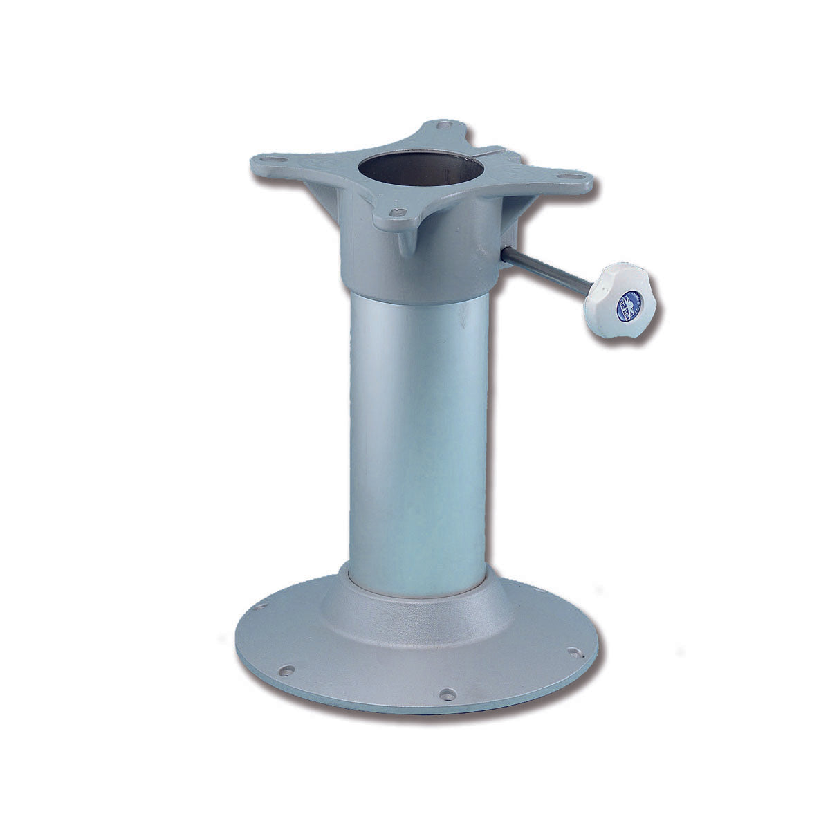 Trem Fixed support for swivel seats in anodized aluminum H mm 260